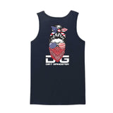 AMERICAN LADY SKULL TANK TOP