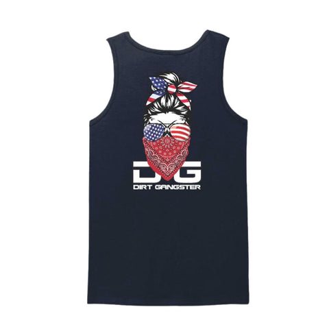AMERICAN LADY SKULL TANK TOP