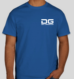 Blue - FEMALE RED, WHITE, & BLUE DG SKULL