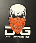 Orange Bandana DG Sticker