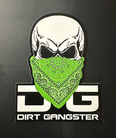 Green Bandana DG Sticker