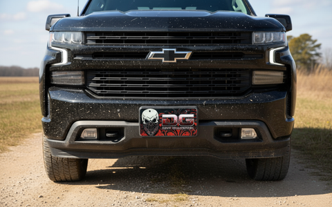 Dirt Gangster License Plate