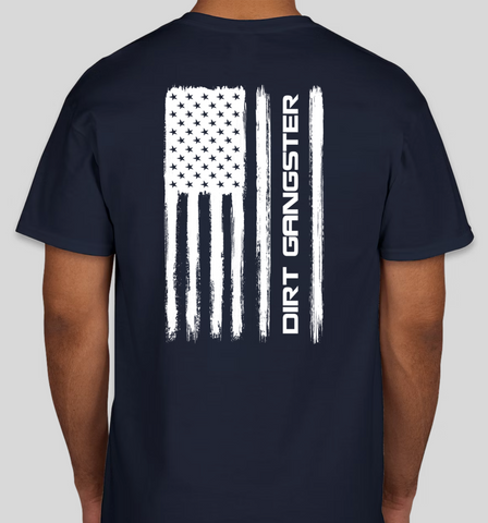 DG American Flag Tee - Navy
