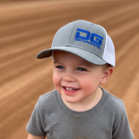 Youth DG Grey/White Hat