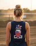 AMERICAN LADY SKULL TANK TOP