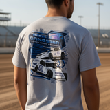Gray Stock Car & Modified Racing Shirt