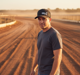 DIRT GANGSTER SKULL BLACK/BLACK SNAP BACK