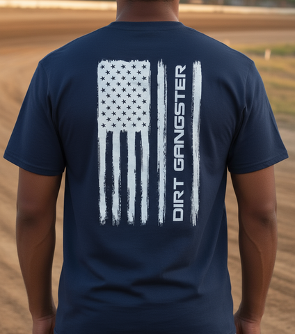 DG American Flag Tee - Navy