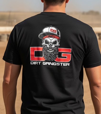 BLACK BEARDED GANGSTER TEE