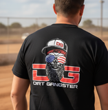 BEARDED RED, WHITE, & BLUE DG SKULL